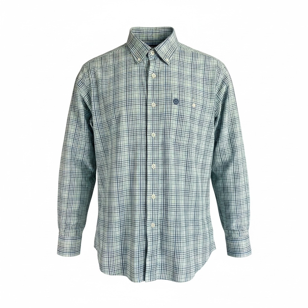 Wrangler George Strait Cowboy Cut Plaid Button Down Shirt